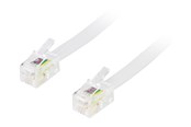 Kabel sieciowy - Deltaco DEL-154D - network cable - 1.5 m - white - Biały - 1meter - DEL-154D