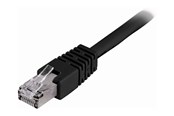 Kabel sieciowy - Deltaco STP-635S - patch cable - 35 m - black - Czarny - 35m - STP-635S