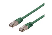 Kabel sieciowy - Deltaco STP-611GAU - patch cable - 1.5 m - green - Zielony - 1m - STP-611GAU
