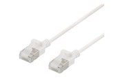 Kabel sieciowy - Deltaco patch cable - 50 cm - white - Biały - 0.5 meter - UFTP-1018