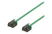 Kabel sieciowy - Deltaco patch cable - 50 cm - green - Zielony - 0.5 meter - UUTP-2012