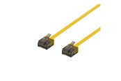 Kabel sieciowy - Deltaco patch cable - 50 cm - yellow - Żółty - 0.5m - UUTP-2013
