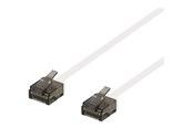 Kabel sieciowy - Deltaco patch cable - 1.5 m - white - Biały - 1meter - UUTP-2038
