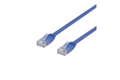 Kabel sieciowy - Deltaco patch cable - 50 cm - blue - Niebieski - 0.5m - TP-60B-FL