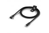 Kabel USB - Satechi Right Angle 1m USB-C Cable with 240W Power Delivery and 20Gbps Data Transfer - Black - AP-YCR100K