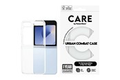 Telefon - Pokrowiec i etui - CARE by PanzerGlass Flagship Case Transparent Urban Combat w. Clear Frame Samsung Galaxy Z Flip7 FE | Flip6 - CR81388