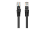 Kabel sieciowy - Lanberg patch cable - 7.5 m - black RAL9004 - Czarny - 7.5m - PCU6-10CC-0750-BK