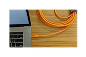 Kabel USB - Tether Tools TetherPro - USB-C cable - 24 pin USB-C to mini-USB Type B - 4.6 m - CUC2415-ORG