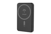 Powerbank - Dudao K14S USB-C / MagSafe wireless powerbank 20W 5000mAh - black Powerbank - Czarny - 5000 mAh - 6973687242992