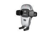 Telefon - Inne akcesoria - Dudao Automatic Car Holder with Built-in Qi 15W Wireless Charger Gray (F20xs) - 6973687243487