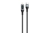 Kabel USB - Dudao USB Type C - Lightning cable fast charging PD 20W 1m black (L7MaxL) - 6973687243692