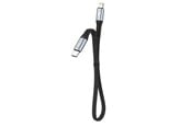 Kabel USB - Dudao L10P Lightning - USB-C PD 20W cable 0.23m - black - 6973687243852