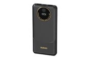 Powerbank - Dudao Powerbank K12 10000mAh PD22.5W USB-A USB-C - black Powerbank - Czarny - 10000 mAh - 6976625333882