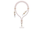 Kabel USB - Dudao L20MAX 4in1 Cable / Lanyard USB-A / USB-C / Lightning PD QC 65W 1.5m - Pink - 6976625334421