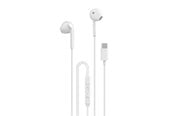 Sluchawki, zestaw sluchawkowy - Dudao X3C In-Ear Wired USB-C Headphones 1.2m - White - 6976625335343