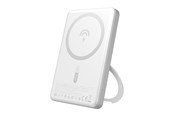 Powerbank - Dudao K28S 20W PD 5000mAh Powerbank with MagSafe and Stand - Silver Powerbank - Srebrny - 5000 mAh - 6977196680115