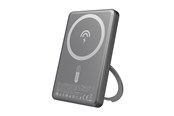 Powerbank - Dudao K28S 20W PD 5000mAh Powerbank with MagSafe and Stand - Gray Powerbank - Szary - 5000 mAh - 6977196680122