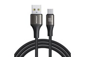 Kabel USB - Joyroom Light-Speed ​​Series S-A25 USB-A / USB-C cable 100W 1.2m - black - 6941237109989