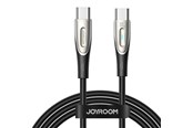 Kabel USB - Joyroom Kabel Star-Light USB C do USB-C SA27-CC5 / 100W / 1,2m (black) - 6941237111609