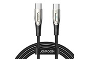 Kabel USB - Joyroom Star-Light Series SA27-CC5 USB-C / USB-C cable 100W 1.2m - black - 6941237111609
