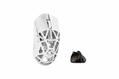 Myszka - WLMouse Beast X Pro (Solid Side + Omron) / Wireless 8K / Magnesium - Myszka do gier - Optyczny - 5 - Biały - MPRO-SHIXIN-WHITE-O