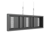 Uchwyty ścienne, uchwyty AV i meble AV - Multibrackets M Pro Series enclosure - small - for LCD display - wire - black RAL 9005 - Max 30 kg - recommended for 37" - 7340234812899