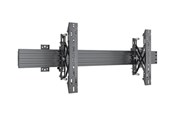 Uchwyty ścienne, uchwyty AV i meble AV - Multibrackets MBW1U 1000 mounting kit - adjustable single side - for flat panel - black - Max 40 kg - recommended for 98" - 7340234810703