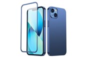 Telefon - Pokrowiec i etui - Joyroom 360 Full Case front and back cover for iPhone 13 + tempered glass screen protector blue (JR-BP927 blue) - 6941237161550
