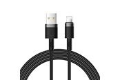 Kabel USB - Joyroom Liquid Silicone Data Cable N2 USB-A / Lightning 2.4A 1.2m - Black - 6941237171085
