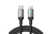 Kabel USB - Joyroom Extraordinary Series A10 Lightning / USB-C PD 20W cable 1.2 m - black - 6956116720018