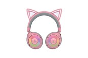 Słuchawki, zestaw słuchawkowy - Razer Kraken Kitty V3 Pro - Quartz - RZ04-05170200-R3M1