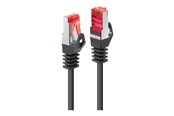 Kabel sieciowy - Lindy Basic patch cable - 10 m - black - Czarny - 10m - 47378