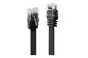 Kabel sieciowy - Lindy patch cable - 5 m - black - Czarny - 5m - 47524