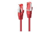 Kabel sieciowy - Lindy patch cable - 30 cm - red - Czerwony - 0.3m - 47730