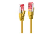 Kabel sieciowy - Lindy patch cable - 50 cm - yellow - Żółty - 0.5m - 47761