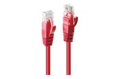 Kabel sieciowy - Lindy patch cable - 10 m - red - Czerwony - 10m - 48037