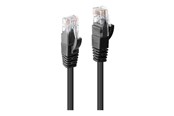 Kabel sieciowy - Lindy patch cable - 2 m - black - Czarny - 2m - 48078