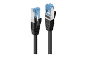 Kabel sieciowy - Lindy patch cable - 5 m - black - Czarny - 5m - 47416