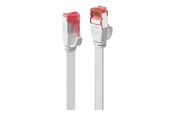 Kabel sieciowy - Lindy patch cable - 5 m - white - Biały - 5m - 47564