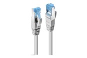 Kabel sieciowy - Lindy patch cable - 50 cm - grey - Szary - 0.5m - 47631