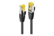 Kabel sieciowy - Lindy patch cable - 1 m - black - Czarny - 1m - 47624