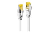 Kabel sieciowy - Lindy patch cable - 7.5 m - white - Biały - 7.5m - 47327