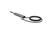 Stacja dokująca - Lindy USB 3.2 Type C Laptop Micro Dock with 1.4m USB PD Charging Cable - 43326