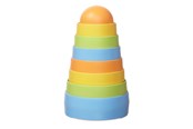 Zabawki dla niemowlat - Green Toys - Stacking Tower Round 8pcs. - GTSTK01R