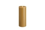 Dekoracje - Moods & More LED pillar candle - Melted Honey mustard - 74x200 mm - M31-HM074200