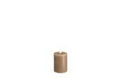 Dekoracje - Moods & More LED pillar candle - Melted Sand - 49x75 mm - M31-SD049075