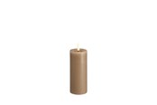 Dekoracje - Moods & More LED pillar candle - Melted Sand - 49x125 mm - M31-SD049125