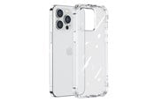 Telefon - Pokrowiec i etui - Joyroom Defender Series Case Cover for iPhone 14 Pro Armored Hook Cover Stand Clear (JR-14H2) - 6956116733797