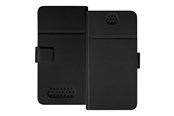 Telefon - Pokrowiec i etui - SBS Universal Book Slim case for Smartphone up to 5.5" - Black - TEBOOKSLIMUN55K