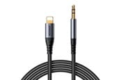 Kabel audio - Joyroom Audio Transfer Series SY-A06 mini jack 3.5 mm / Lightning cable 1.2 m - black - 6956116773762